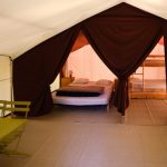 Glamping ist Camping mit Bett, tolle Unterkunft im CosyCamp