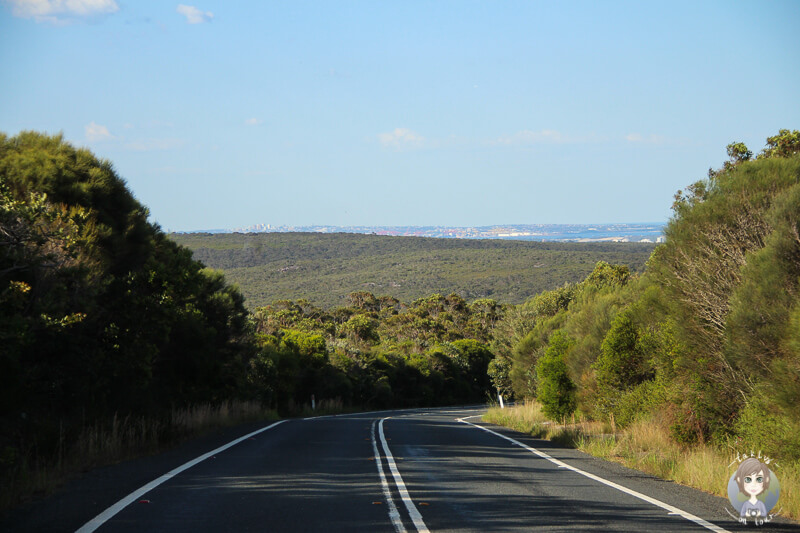 Fahrt Richtung Bundeena, NSW