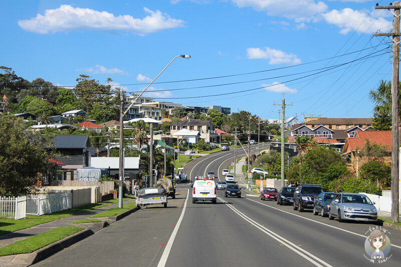 Fahrt über den Tourist Drive 11, NSW