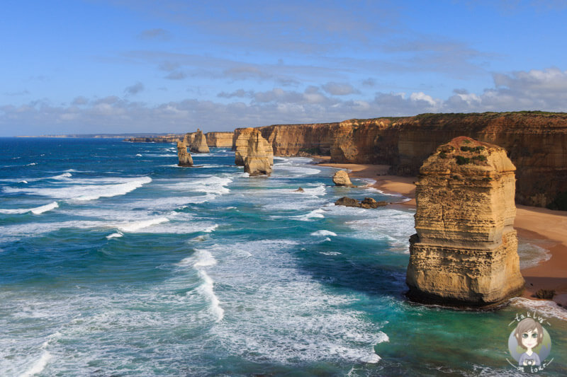 Zwölf Apostel Viewpoint an der Great Ocean Road, Australien