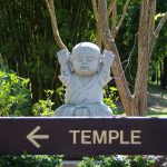 Wegweiser zum Nan Tien Tempel, NSW