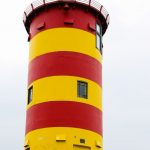 Der Leuchtturm aus dem Film Otto, Nordsee