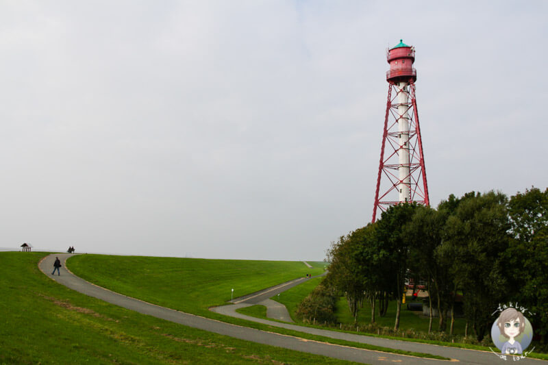 Der höchste Leuchtturm in Deutschland, der Leuchtturm von Campen