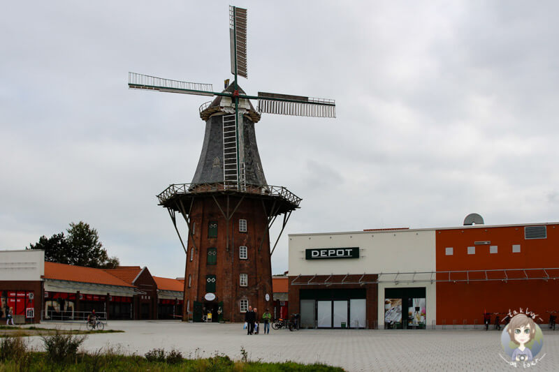 Die Frisia Mühle in Norden - Norddeich, Ostfriesland