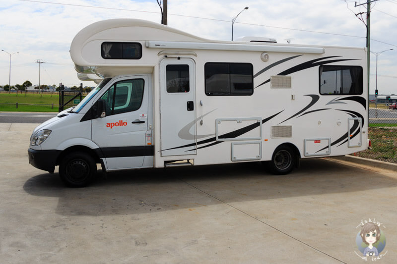 Unser Camper in Australien von Apollo Motorhomes