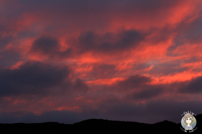 Sonnenuntergang im Great Otway National Park, Australien