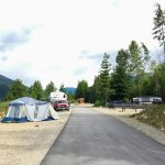 Camping im Martha Creek Provincial Park, am Lake Revelstoke