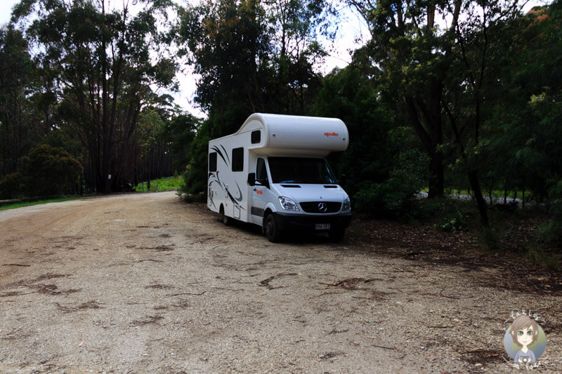 Murrungowar Rest Area in Victoria, Australien 