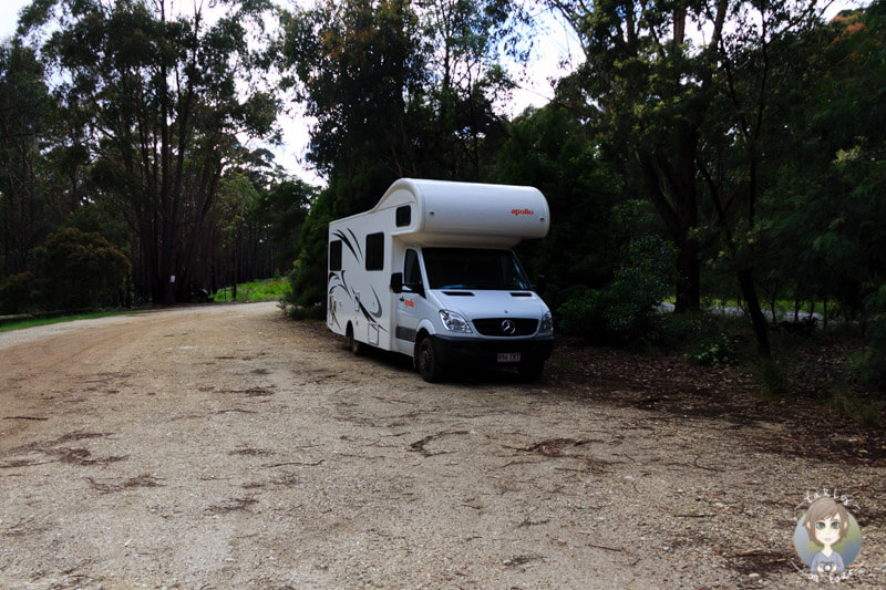 Murrungowar Rest Area in Victoria, Australien