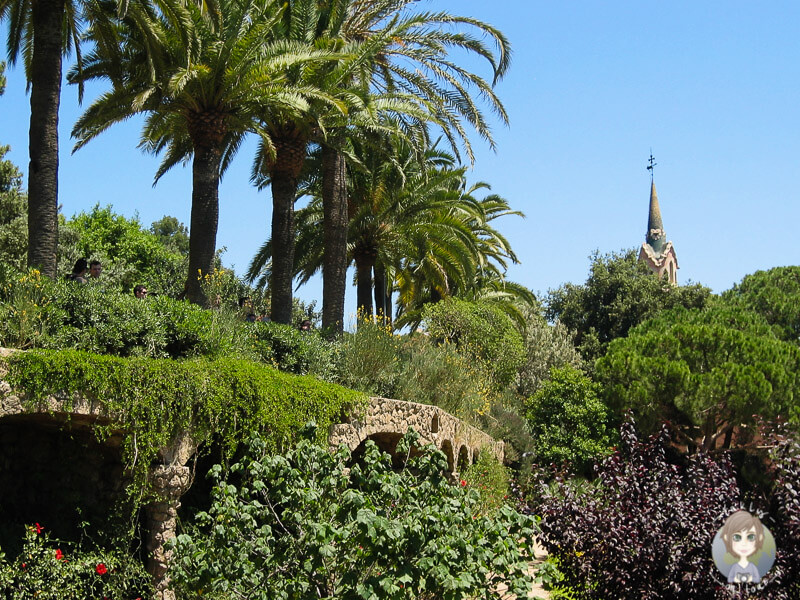 Park Güell, der Stadtpark von Barcelona