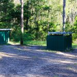 Toiletten im Bodalla Forest Park, New South Wales, Australien