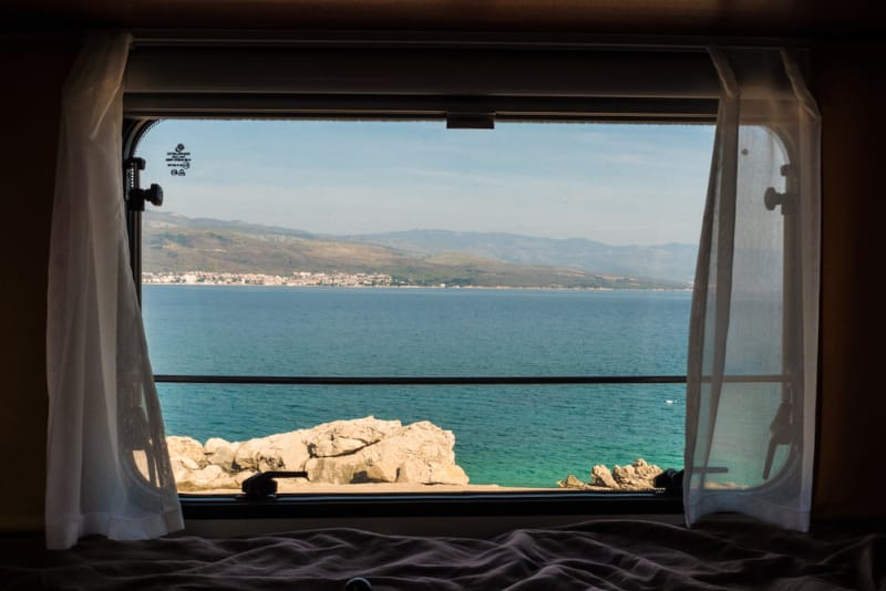 Ein toller Ausblick beim Wildcamping - CamperStyle.net