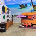Ein Hippie-Retro-Caravan Bonn