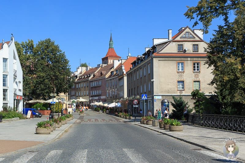 Fahrt durch Polen beim Camping in Europa