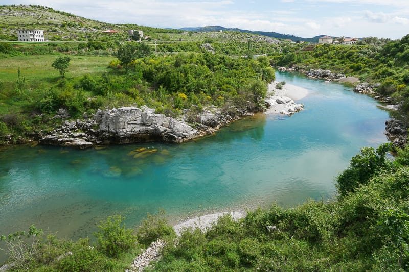 Besuch in Albanien beim Camping in Europa