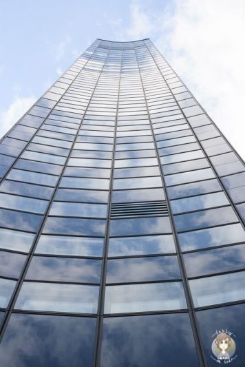 Blick nach oben Architektur in Leipzig