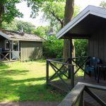 Campinghütten auf dem Nysted Strand Camping in Lolland