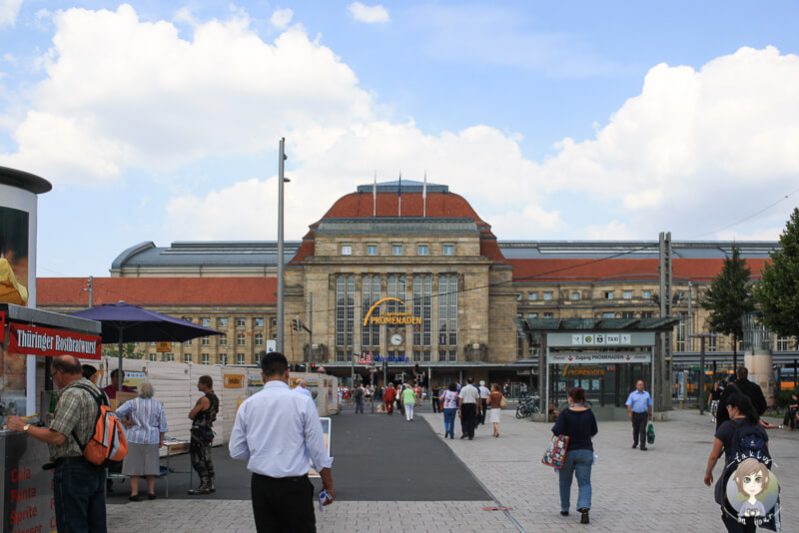 Der Hauptbahnhof Leipzig