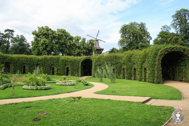 Der Sizilianische Garten am Schloss Sanssouci in Potsdam