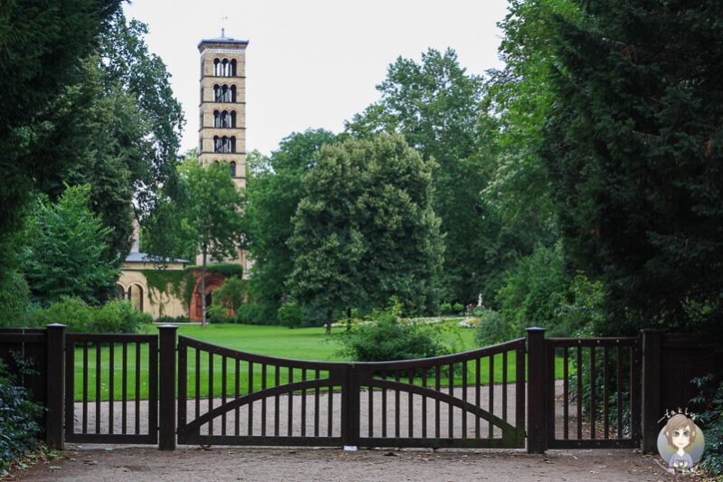 Die Friedenskirche im Schlosspark Sanssouci in Potsdam