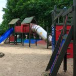 Kinderspielplatz auf dem Nysted Strand Camping, Lolland