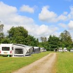 Stellplätze auf dem Nysted Strand Camping, Dänemark
