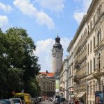 Spaziergang Richtung Innenstadt Leipzig