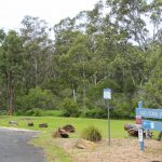 Einfahrt zum Campingplatz Old Ford Reserve im Megalong Valley NSW