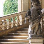 Sehenswerte Treppe im Zwinger Dresden