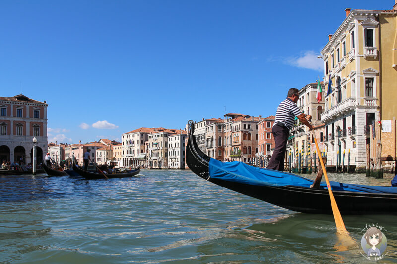 Gondelfahrt durch Venedig