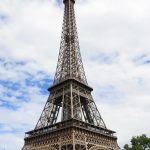 Das Wahrzeichen von Paris der Eiffelturm