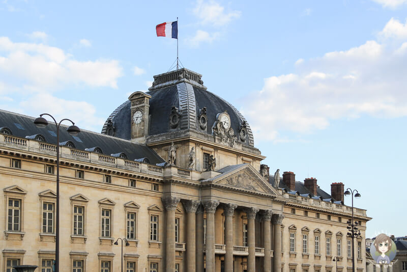 Das Gebaeuder der Militaerschule in Paris