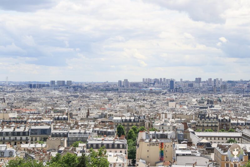 Aussicht auf Paris vom Montmartre
