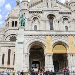 Blick auf die Basilika von Paris