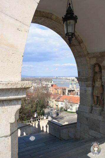 Toller Blick auf Budapest von der Fischerbastei