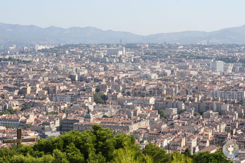 Ein weiter Blick über Marseille