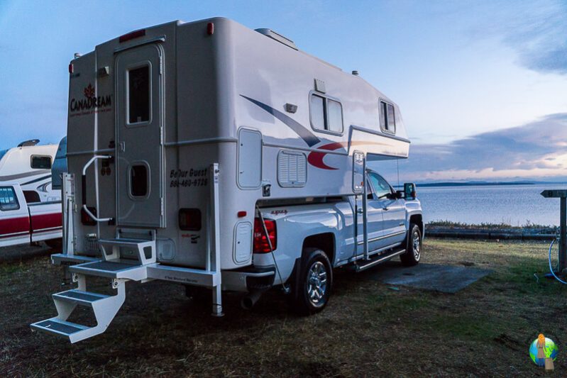 Alleine als Frau in diesem Truckcamper in Kanada unterwegs