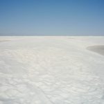Weiter Blick über die Gipswueste White Sands in New Mexico