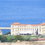 Blick auf das Palais du Pharo in Marseille