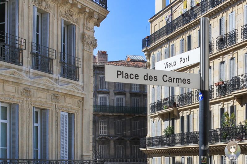 Am Place des Carmes in Marseille