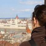 Blick auf den Stadtteil Buda von der Fischerbastei