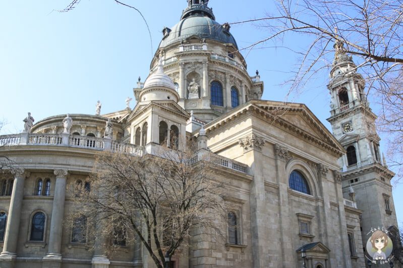 Die Sankt Stephans Basilika in Budapest