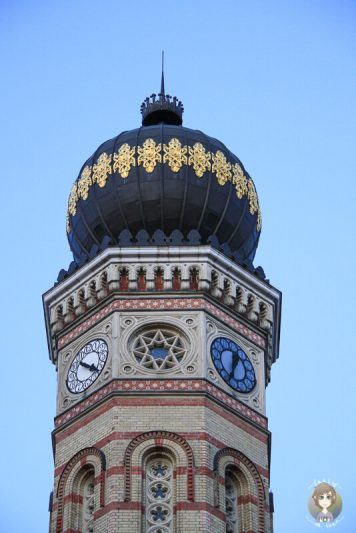 Synagogen Turm in Budapest