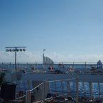 Blick ueber das Deck der AIDAaura