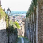 Der Weg zur Burg von Conegliano