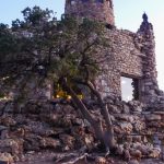 Der Desert View Watchtower am Gand Canyon