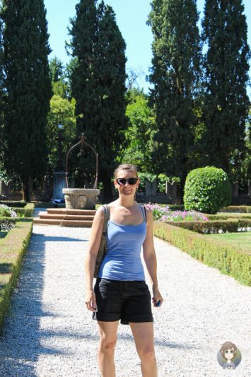 Spaziergang durch den Garten
