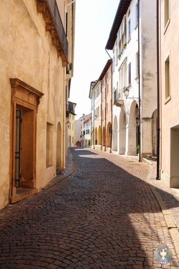 Malerische Altstadt von Conegliano in Italien