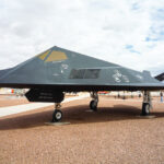 Ein Jet auf der Ai Force Base Alamogordo