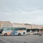 Blick auf das Hafengelaende von Palermo